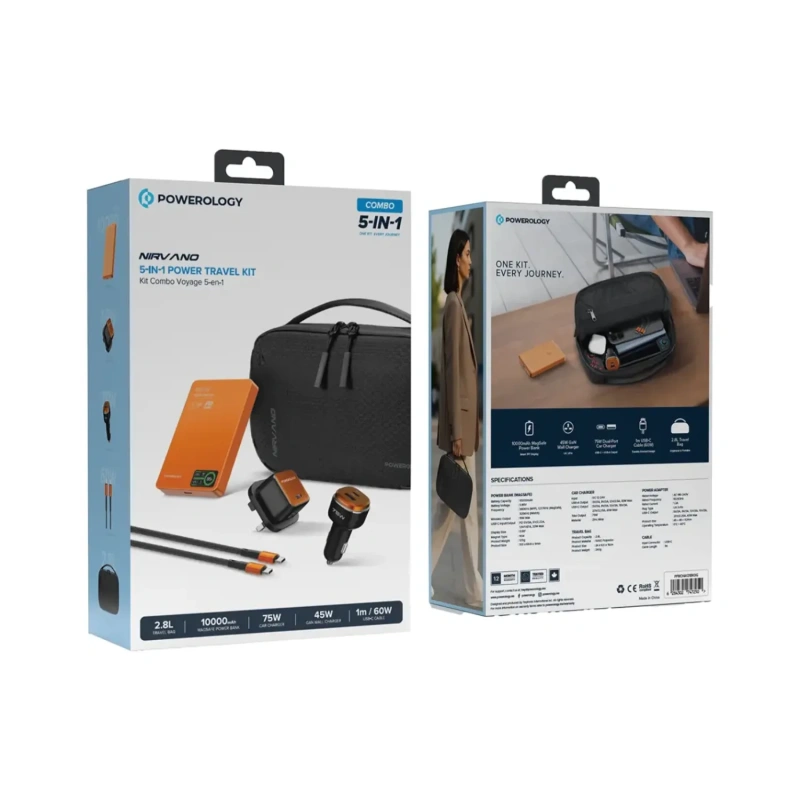 Powerology NIRVANO 5-in-1 Car Travel Combo Kit - Image 7