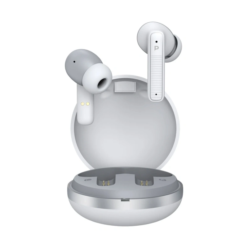 Powerology Quard Mic ENC TWS Earphones - White - Image 3