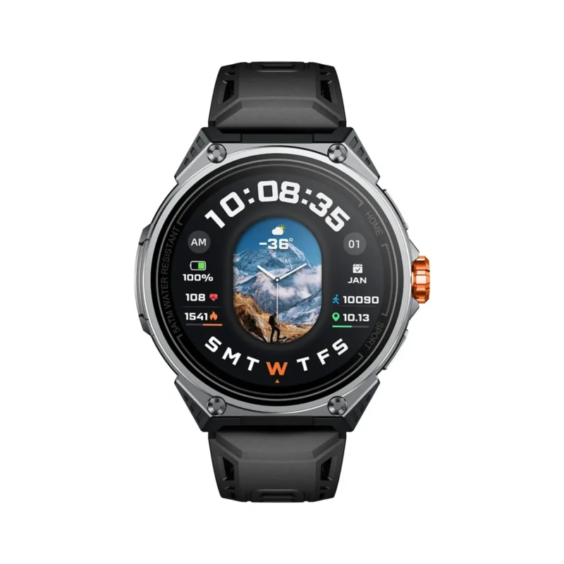 Powerology Sanam Urban Sports Smartwatch - Blue - Image 2