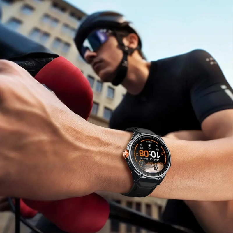 Powerology Sanam Urban Sports Smartwatch - Blue - Image 3