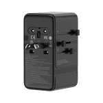 Powerology Spetrova 205W Travel Powerstation 6x USB-C GaN III - Black - Image 2
