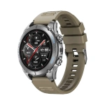 Powerology Titan 1.43 AMOLED GPS Smartwatch - Khaki Sport Strap