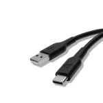 Powerology USB-A to USB-C Cable 1.2M - Black