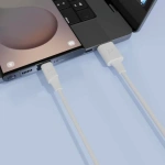 Powerology USB-A to USB-C Cable 1.2M - White - Image 3